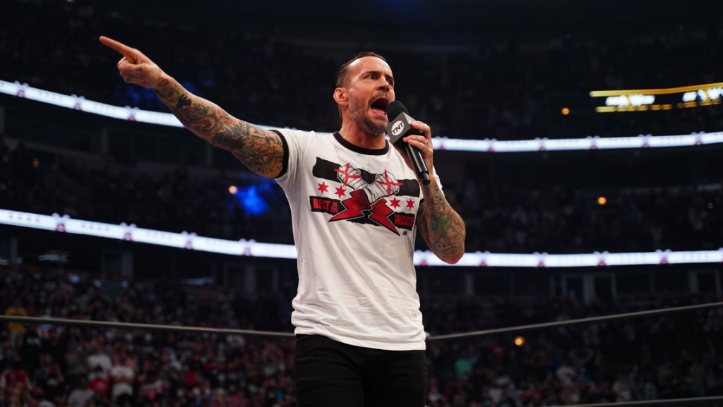 CM Punk at AEW Dynamite - Photo Credit - All Elite Wrestling (AEW)