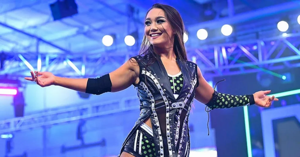 NXT Superstar Roxanne Perez Reveals Her Experience At WWE Tryouts Roxanne Perez at NXT Show - Photo Credit - World Wrestling Entertainment (WWE)