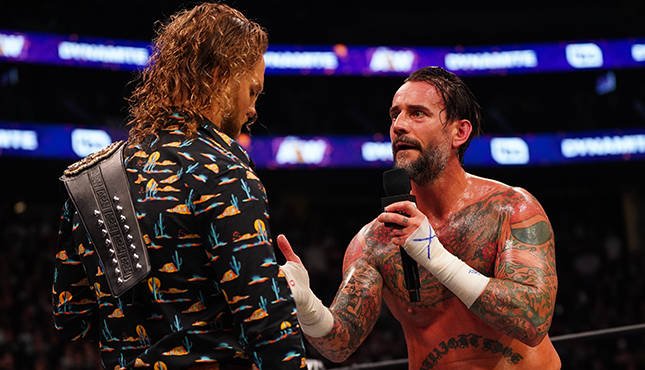 CM Punk Calls His Match With Hangman Page ‘Garbage’ CM Punk Calls Match With Hangman Page Garbage