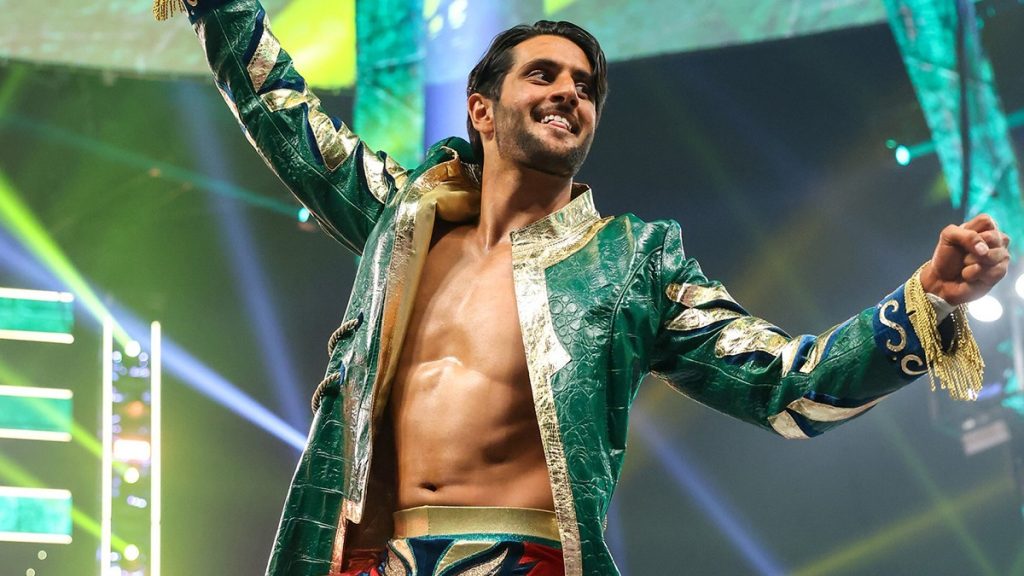 Mansoor at WWE Show